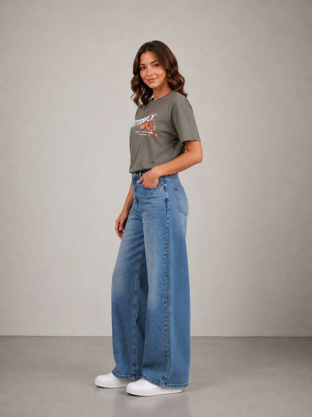 Ladies Oversized T Shirt