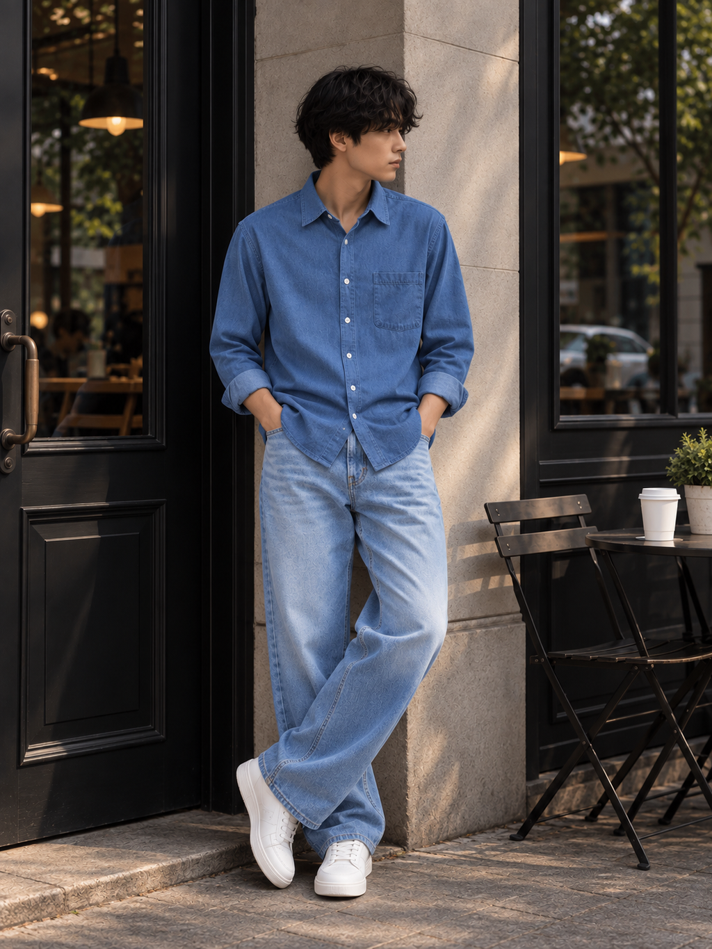 Men Denim Shirt