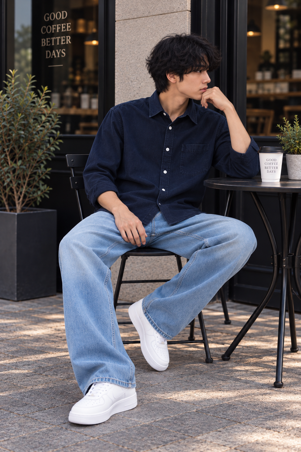 Men Denim Shirt