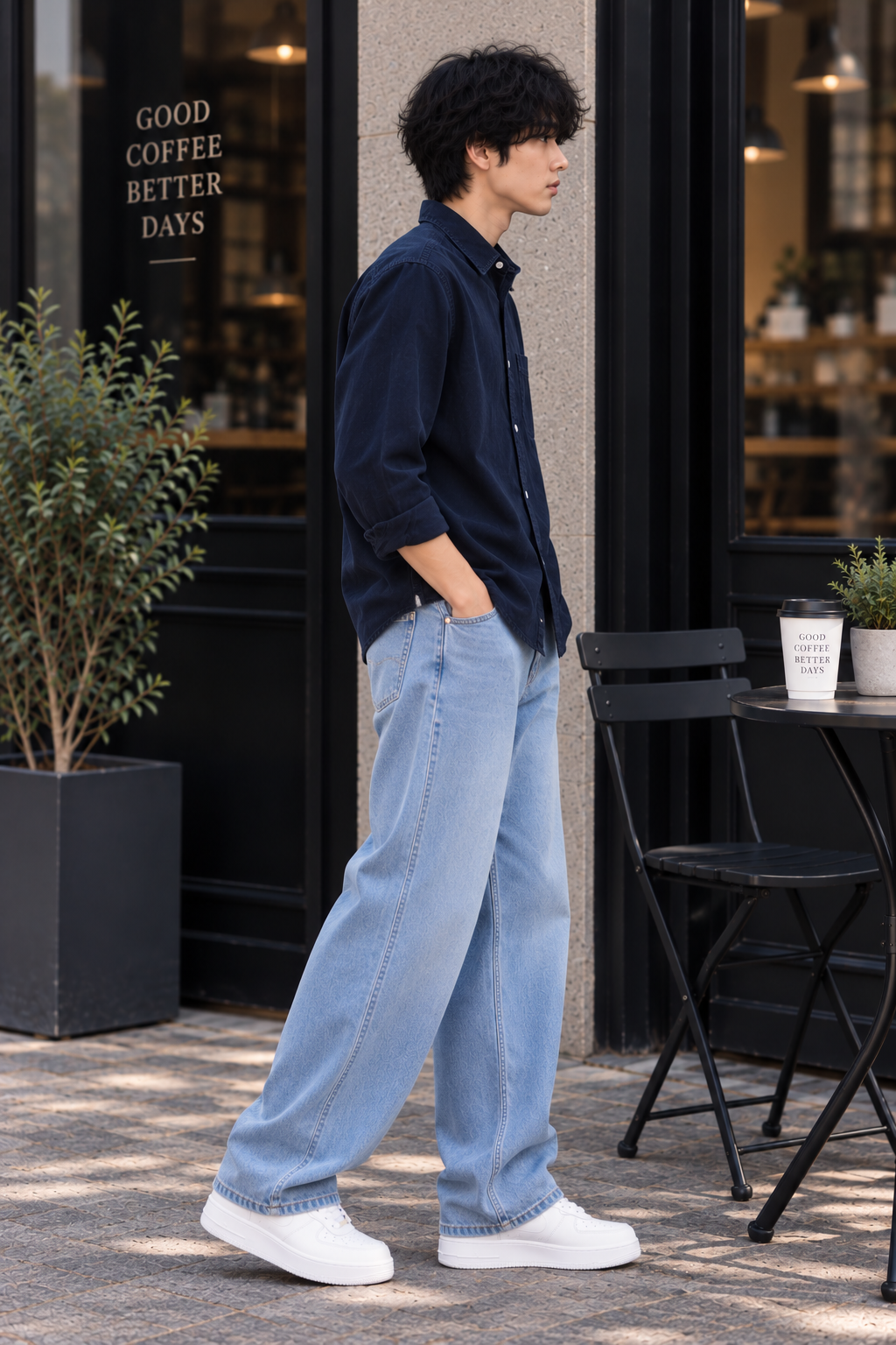 Men Denim Shirt