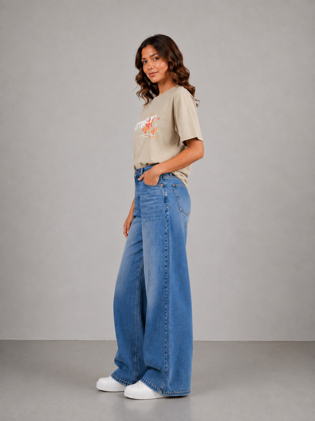 Ladies Oversized T Shirt