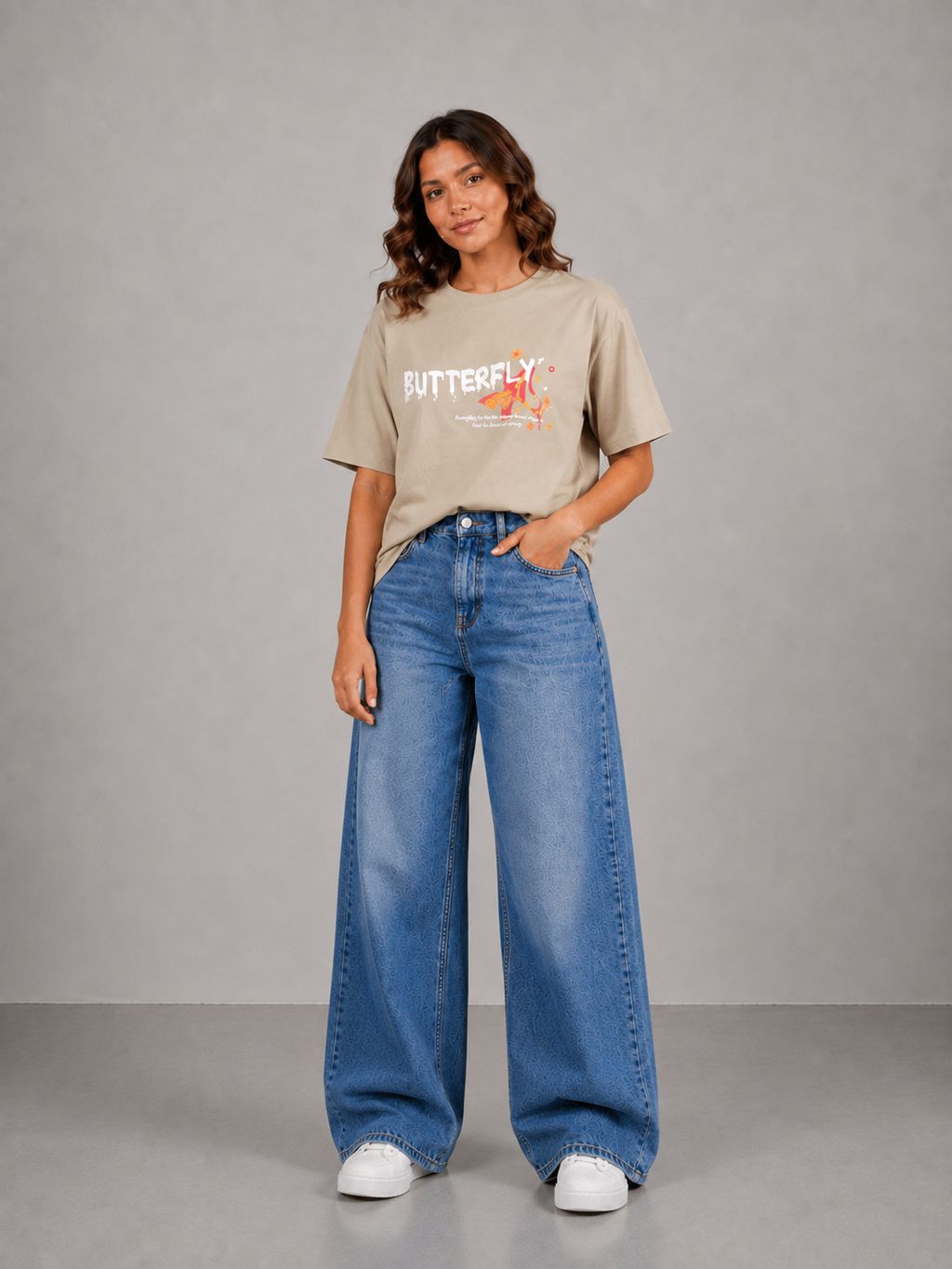 Ladies Oversized T Shirt