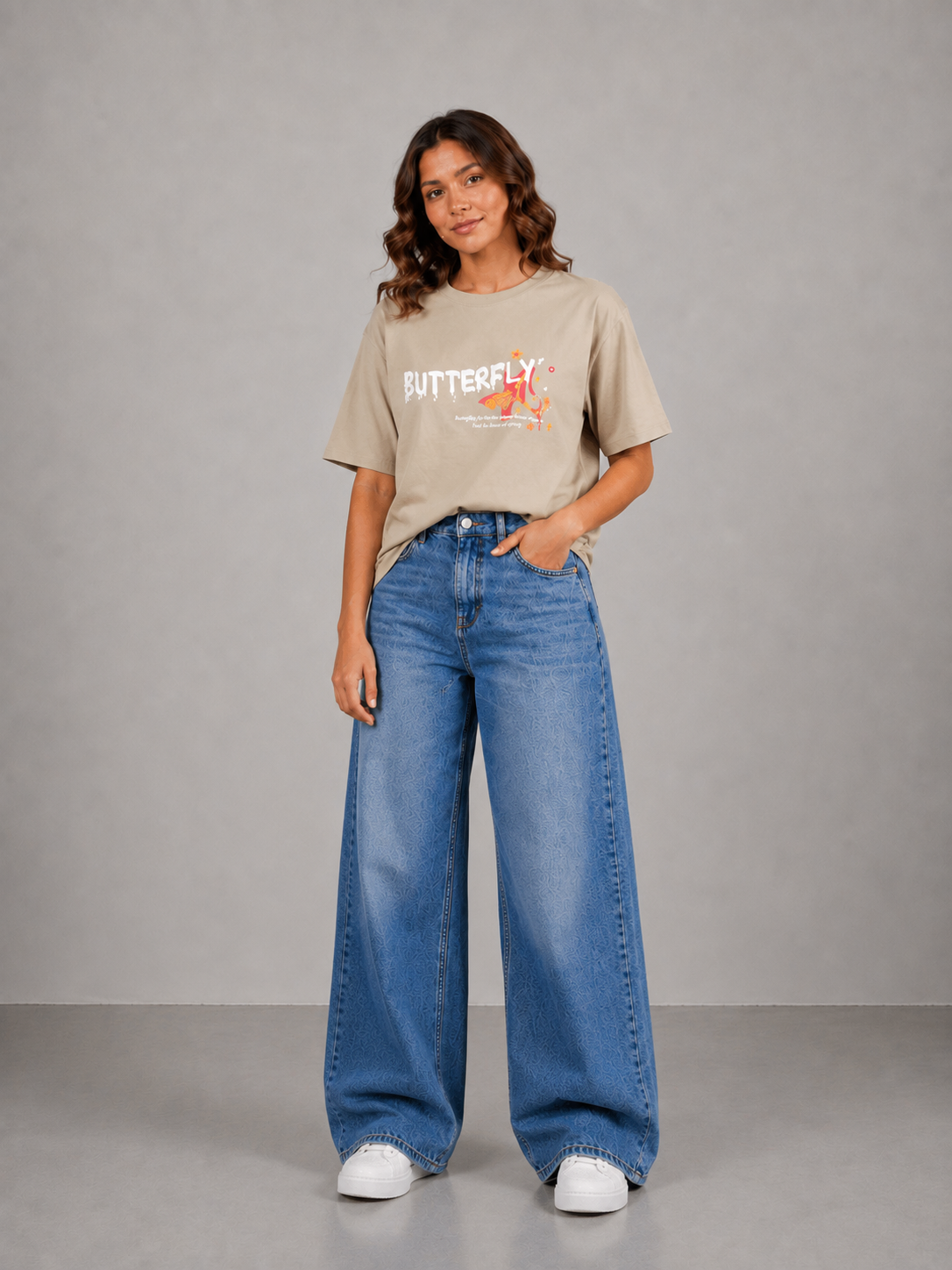 Ladies Oversized T Shirt