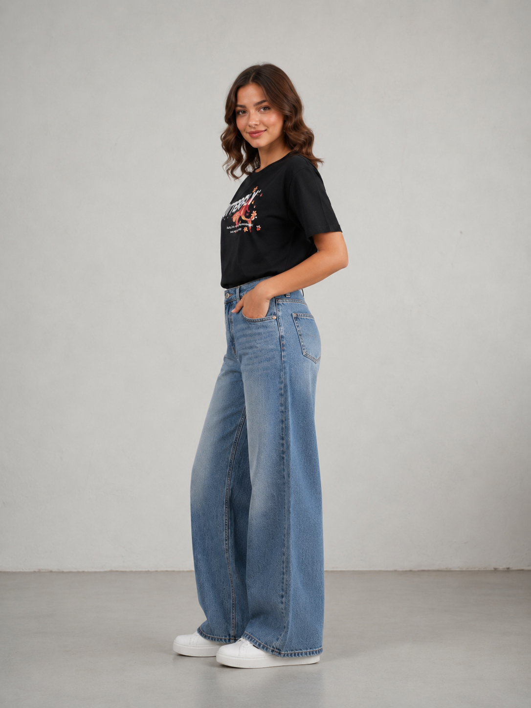 Ladies Oversized T Shirt