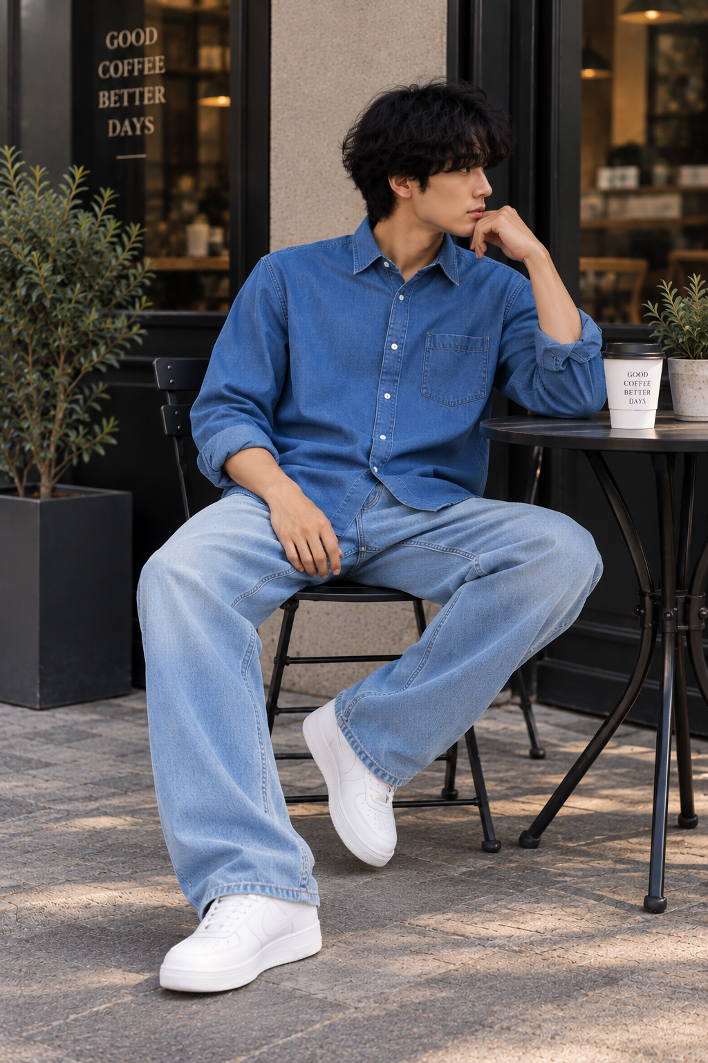 Men Denim Shirt
