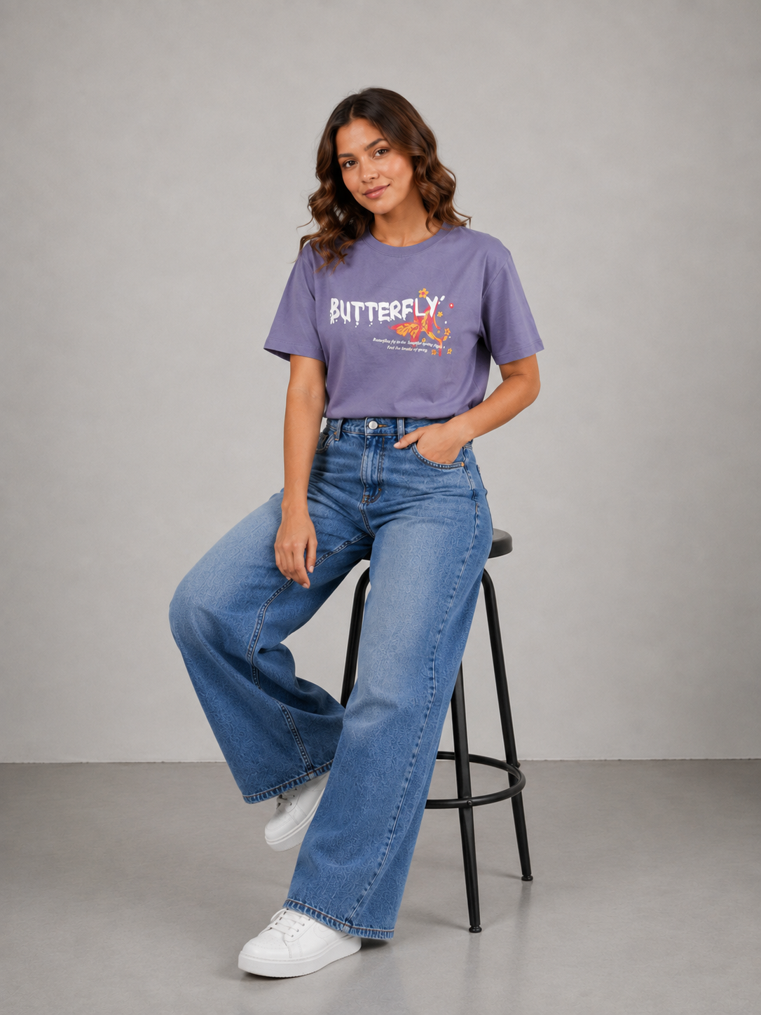 Ladies Oversized T Shirt