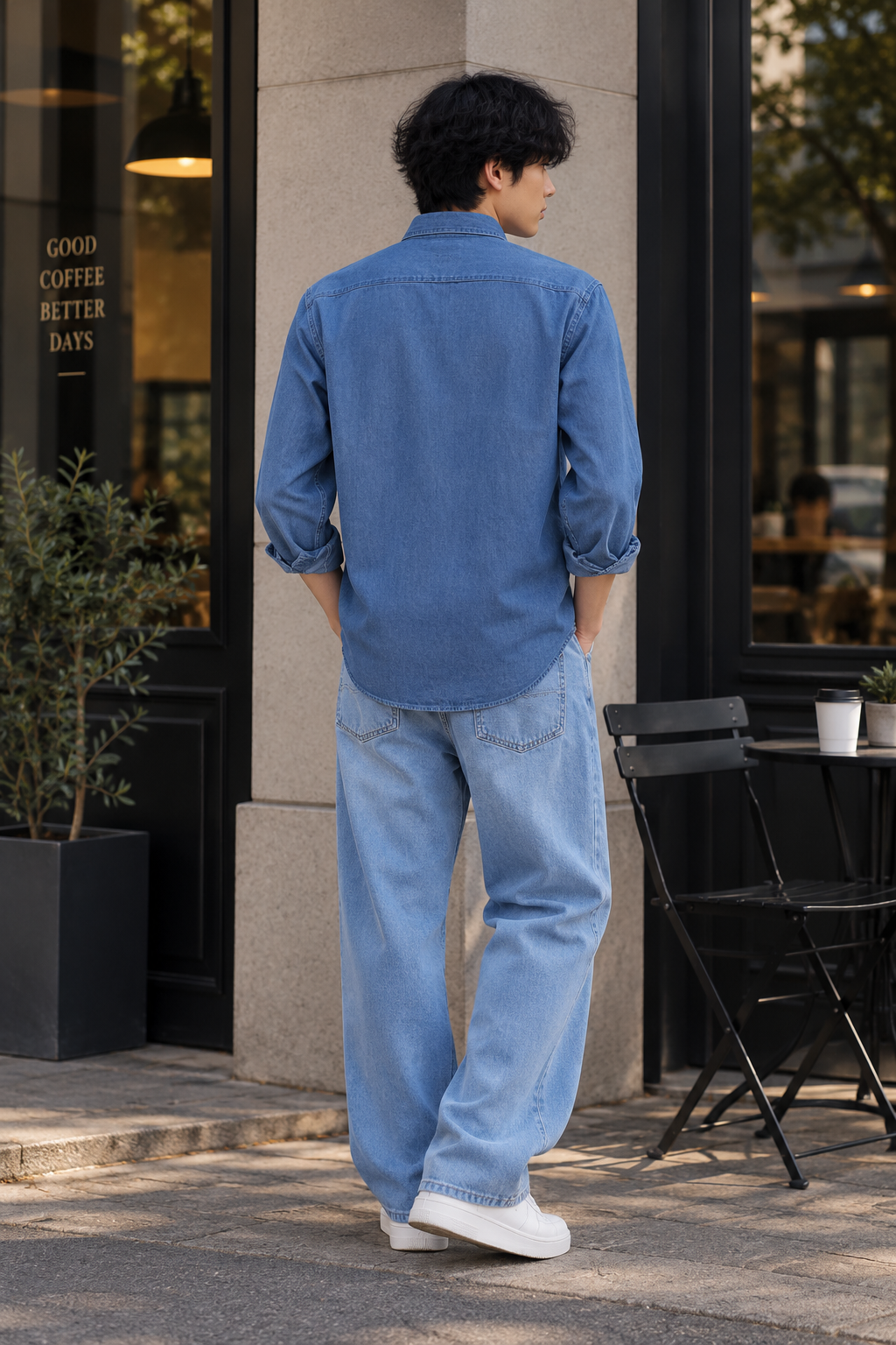 Men Denim Shirt