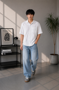 Men striped shirt