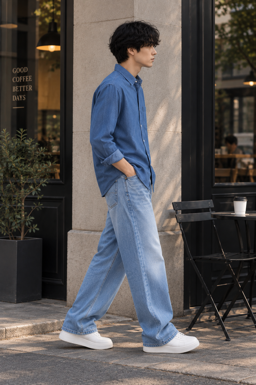 Men Denim Shirt