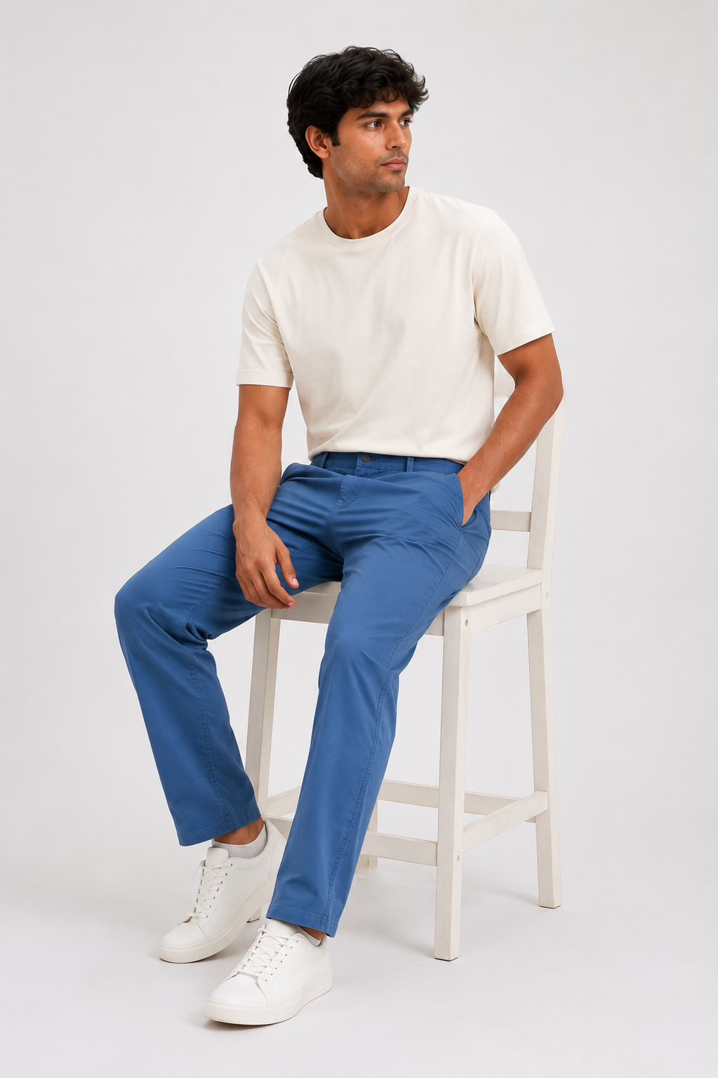Man cotton pant