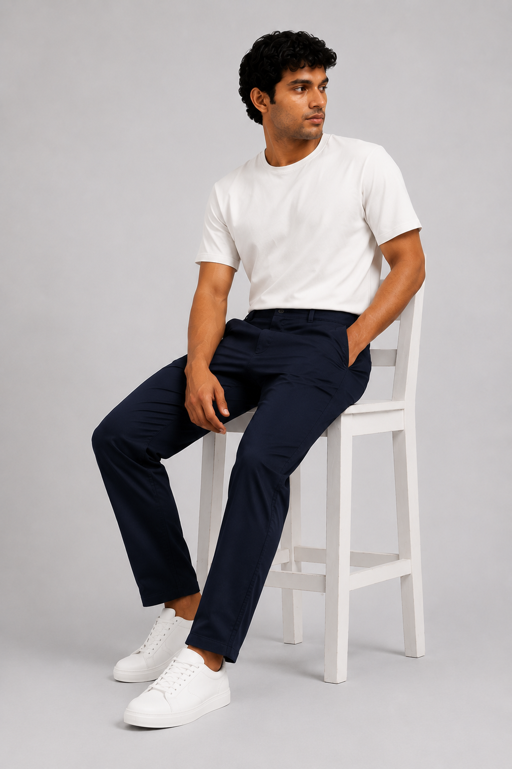 Man cotton pant