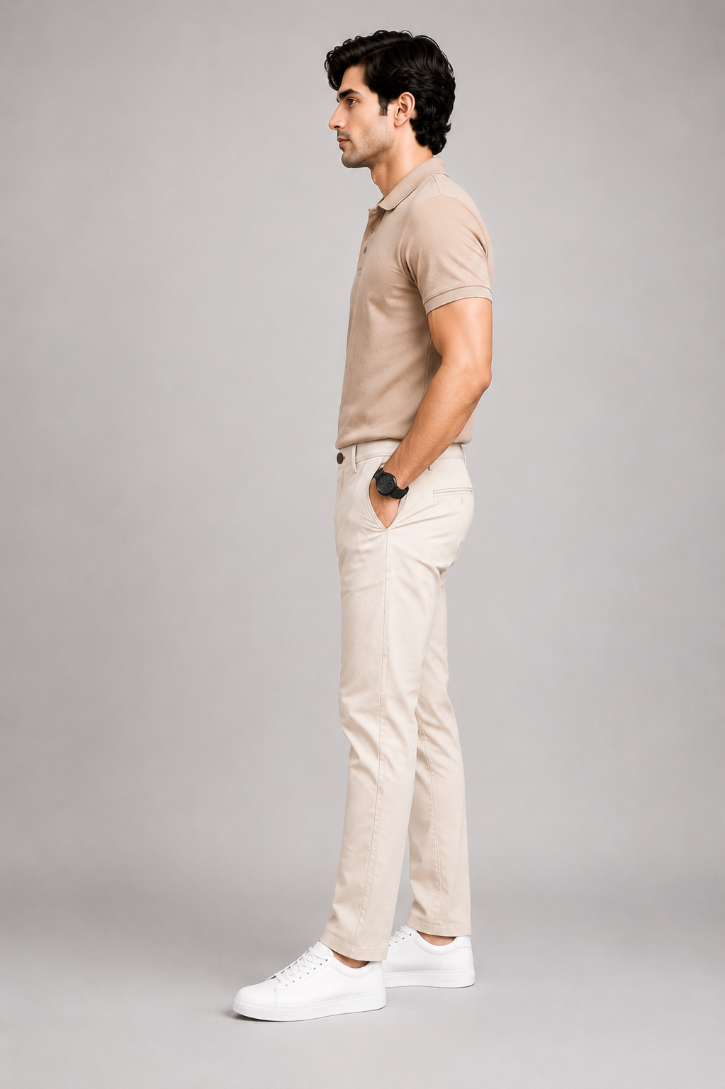 Man cotton pant