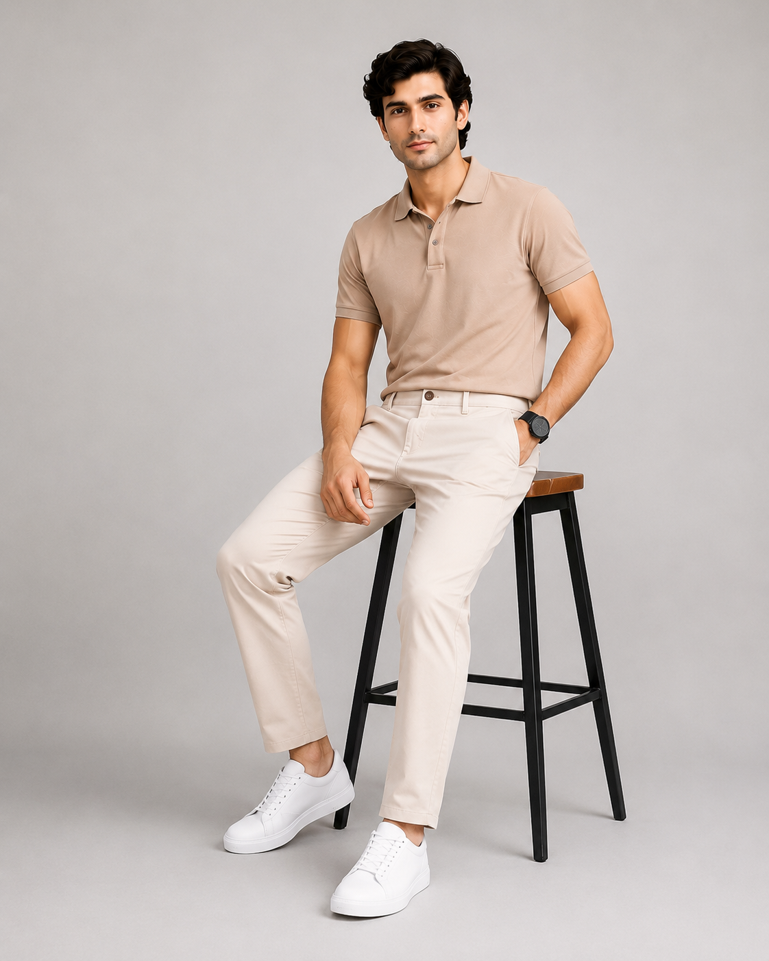 Man cotton pant