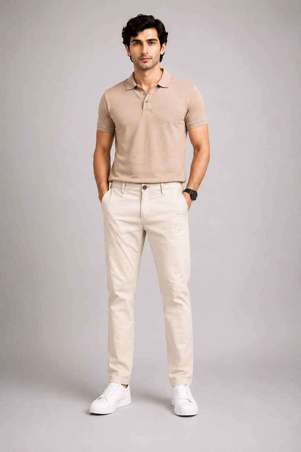 Man cotton pant