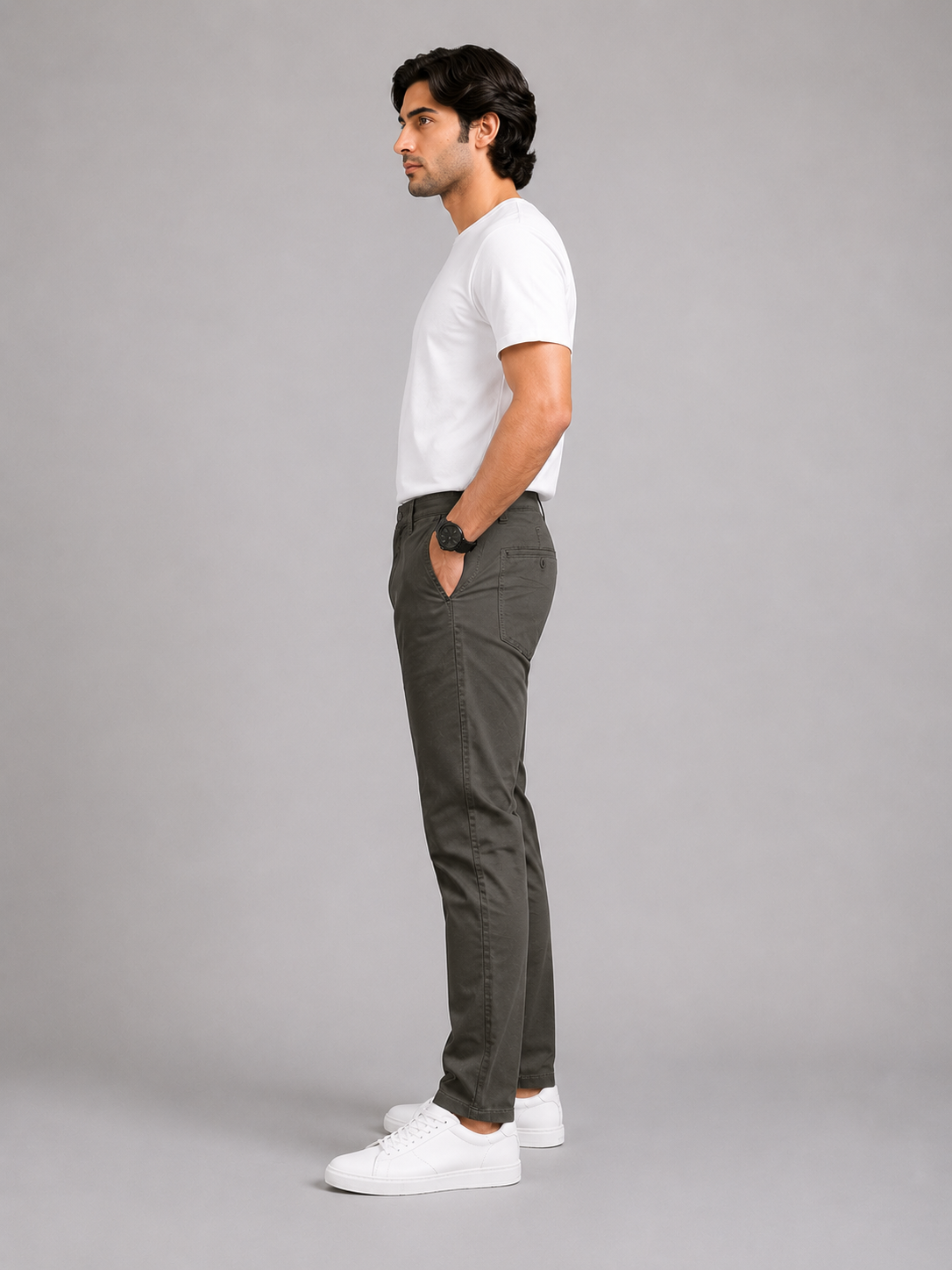 Man cotton pant