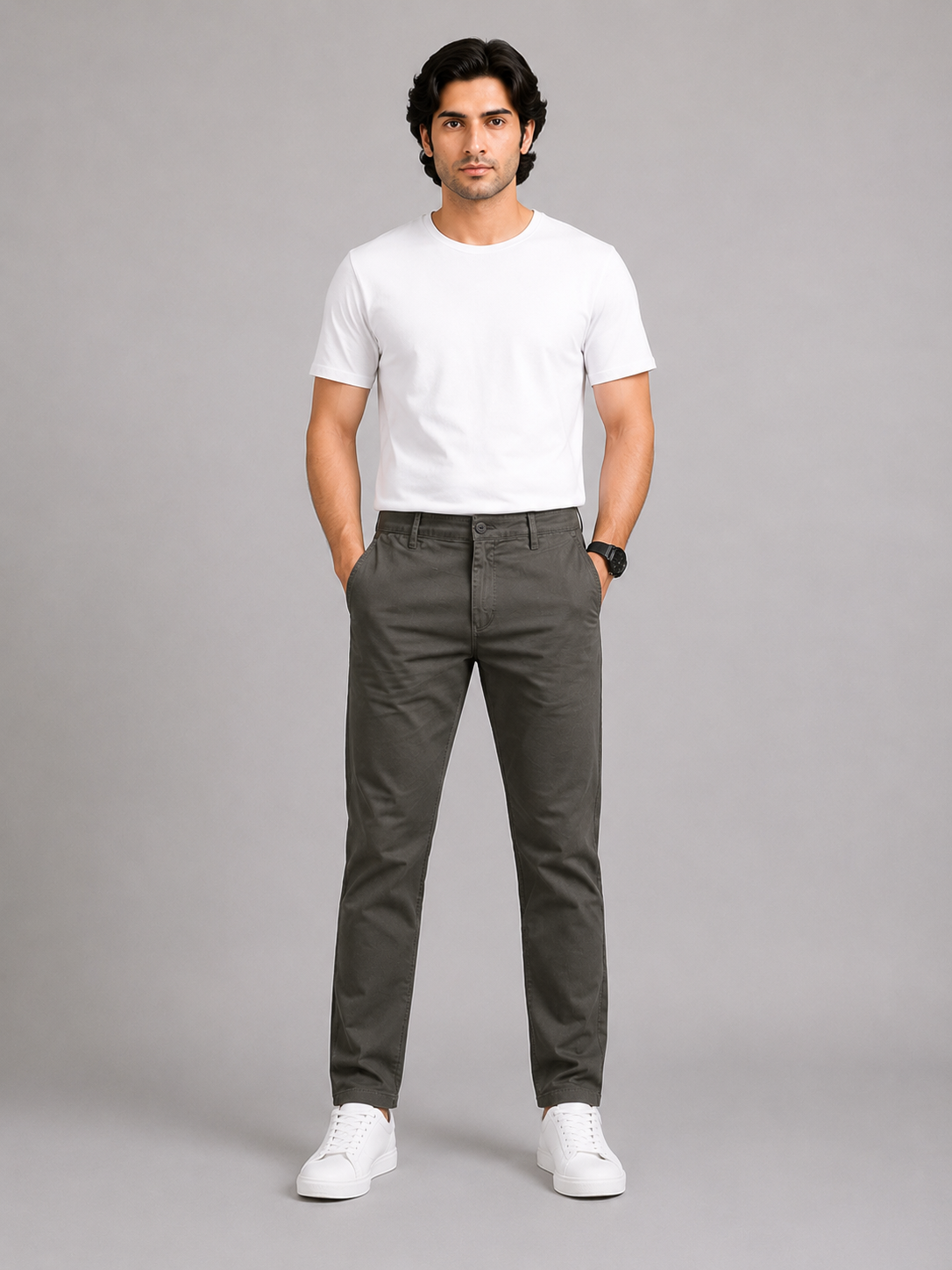 Man cotton pant